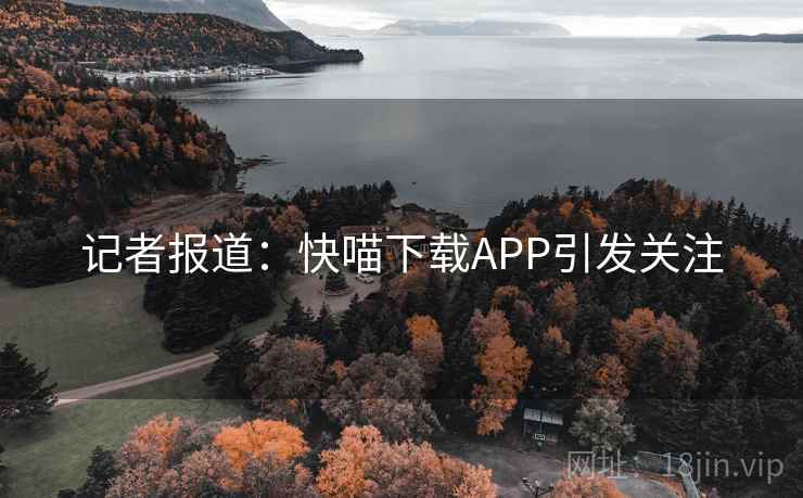 记者报道：快喵下载APP引发关注  第3张